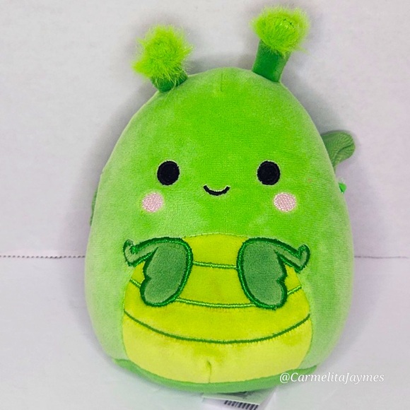 TRENTON 🪲 Praying Mantis w Irridescent Wings 5 in Original Squishmallow ☆》NWT《☆ - Picture 1 of 8